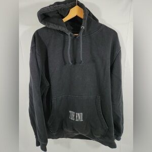 THE END, Black Hoodie (SIZE: XL)